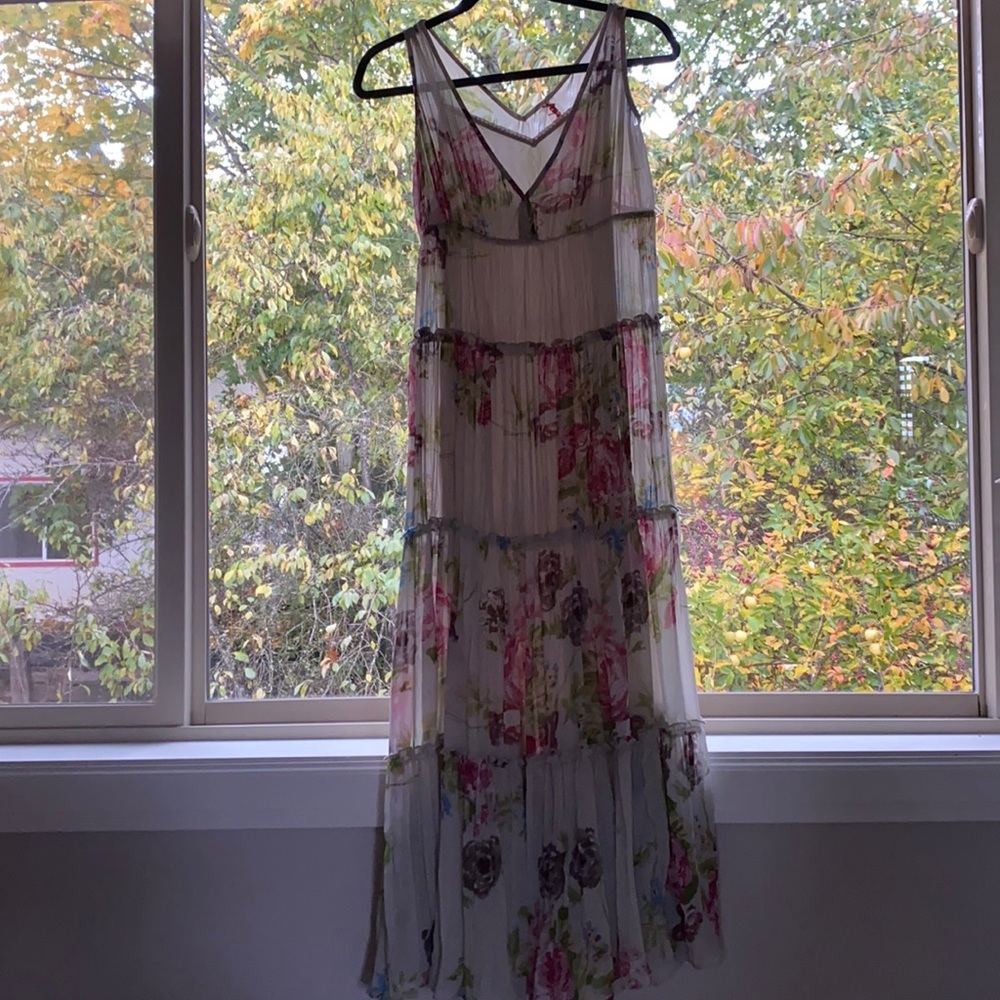 Free People Floral Maxi Dress